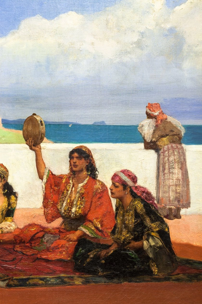 Jean - Joseph Benjamin, Constant, Danza del Velo, The Frances Lehman Loeb Art Center, Vassar College, dettaglio